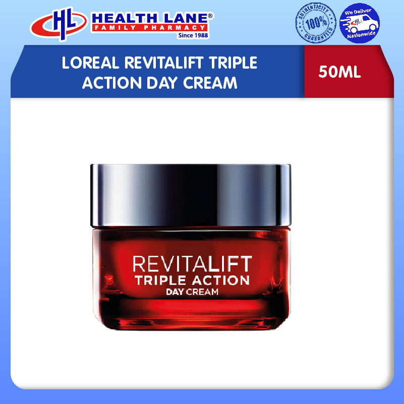LOREAL REVITALIFT TRIPLE ACTION DAY KRIM 50ML